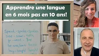 Miniature : Apprendre une langue étrangère (l'anglais) en 6 mois pas en 10 ans! Interview de Lauriane LEGRAND
