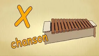 Miniature : Apprendre l'alphabet en français - lettre "X-chanson" - Lettre X français pour enfants - French ABC