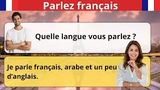 Miniature : Communiquer en Français : dialogue interactif (écoutez, répétez, puis posez des questions) A1-A2