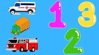 Miniature : Comptons avec les Véhicules🚗 - Apprendre les Chiffres jusqu'à 20 en Français!