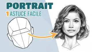 Miniature : Apprendre à dessiner un visage : La méthode EFFICACE