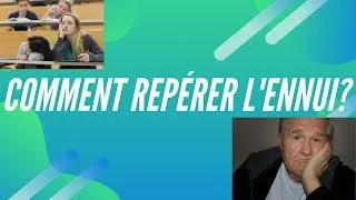 Miniature : Comment savoir si une personne s'ennuie?