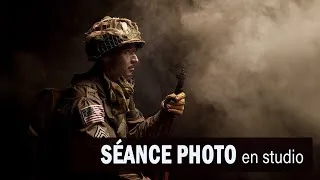 Miniature : Uniformes militaires, fumées et schémas d'éclairages : je vous emmène avec moi en shooting studio !