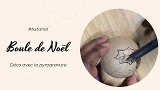 Miniature : PERSONNALISEZ VOS BOULES DE NOËL EN 30 MIN ! 🎄 (Technique facile de pyrogravure)