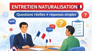 Miniature : REX Entretien de Naturalisation 🇫🇷 : Les VRAIES questions posées avec les réponses simples 