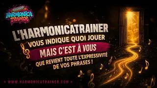 Miniature : Harmonicatrainer - Phrases software vs phrases real harmonica