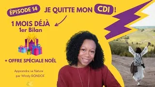 Miniature : Je quitte mon CDI | episode 14 : 1er bilan après 1 mois et offre spéciale Noël