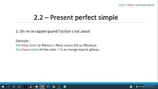 Miniature : #9. Present perfect simple en Anglais | Apprendre l'anglais de A à Z, 3 mois pour parler