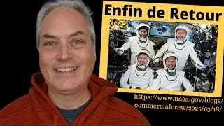 Miniature : Sunita Williams et Butch Wilmore et Nick Hague et Aleksandr Gorbunov sont de retour et heureux