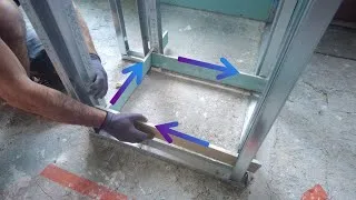Miniature : Angle cloisons : méthode placo rail
