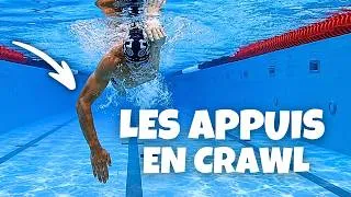 Miniature : PRISE D'APPUI - POURQUOI tu fais TROP DE COUPS DE BRAS bras en crawl ?!