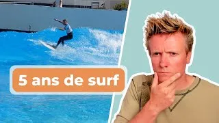Miniature : 5 ans de progression en surf