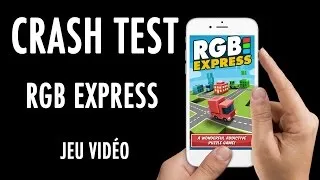 Miniature : Crash Test - Un puzzle game avec des camions : RGB Express (Jeu Vidéo)