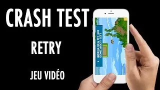 Miniature : Crash Test - Ne faites pas crasher l'avion avec Retry (Jeu Vidéo)