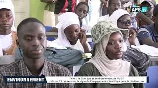 Miniature : FR-Thiès : le Club Eau et Environnement de l’UIDT clôt ses 72 heures sous le signe de l’engagement