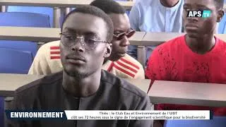 Miniature : Wlf-Thiès : le Club Eau et Environnement de l’UIDT clôt ses 72 heures sous le signe de l’engagement
