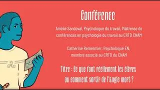 Miniature : JNE Rennes 2025 - Amélie Sandoval & Catherine Remermier - vendredi 26 septembre 10h30