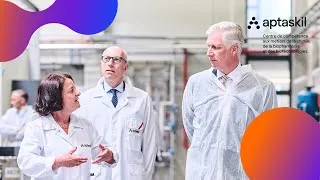 Miniature : Visite de S.M. le Roi chez aptaskil