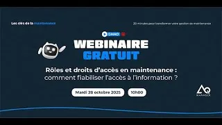 Miniature : Rôles et droits d’accès en maintenance : comment fiabiliser l'accès à l'information ?