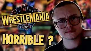 Miniature : WRESTLEMANIA 41 était HORRIBLE ?