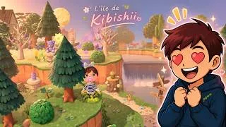 Miniature : Je visite l’île de @Kibishii  🌸🏝️ | Animal Crossing: New Horizons