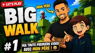 Miniature : BIG WALK #1 — Ma toute première vidéo avec mon père ! 🧩😂