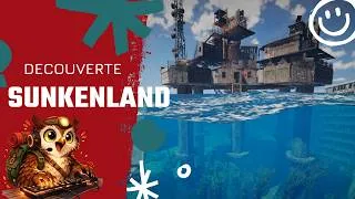 Miniature : Découverte SUNKENLAND, mélange idéal entre Raft et Rust (c'est addictif)