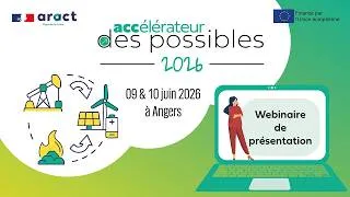 Miniature : Accélérer votre projet de transition écologique avec l'Aract ! - webinaire de présentation