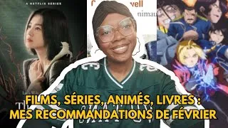 Miniature : Mon bilan de février (films, séries, animés, livres) 