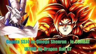 Miniature : Gogeta SSJ4 vs Omega Shenron : le COMBAT ULTIME de Dragon Ball GT