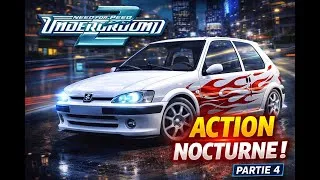 Miniature : “NFS Underground 2 – Partie 4 : Drift et vitesse dans la nuit”