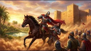 Miniature : Le jour ou KHALID IBN AL-WALID a a détruit l'Empire Perse : la bataille d'Ain al-Tamr