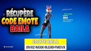 Miniature : Récupère Code Vini Jr Baila Emote Fortnite