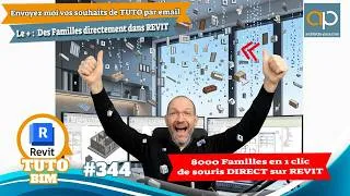 Miniature : 8 000 familles Revit. Zéro galère. Voilà comment. TUTO 344