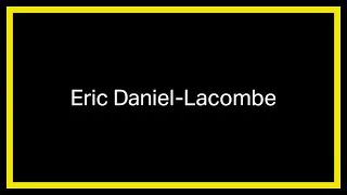 Miniature : [Mercredi d'as] Eric Daniel-Lacombe