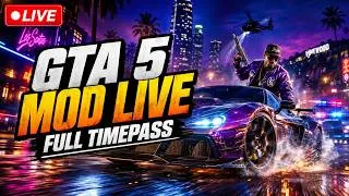Miniature : GTA 5 MOD LIVE | FULL TIMEPASS #gta5 #gtav #gaming