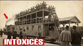 Miniature : Voyagerais-tu sur le toit d’un train en 1860 ?