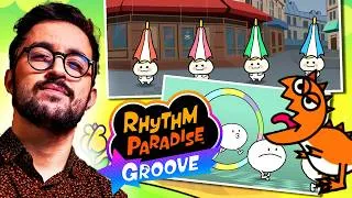 Miniature : Un NOUVEAU jeu de Rythme BANGER ! - Rhythm Paradise Groove
