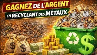 Miniature : GAGNEZ DE L'ARGENT EN RECYCLANT DES MÉTAUX   DÉCOUVREZ MES MEILLEURES ASTUCES !