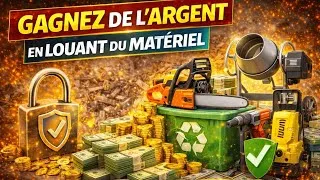 Miniature : Gagner de l'argent en louant du matériel  astuces et protection