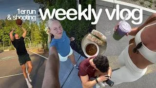Miniature : Mon 1er run de l’année 🥵 I Weekly Vlog : run, recettes, haul DFYNE  & shooting