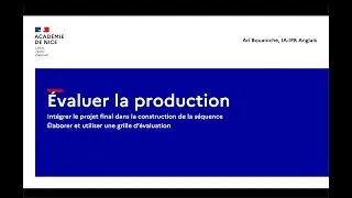 Miniature : Évaluer la production