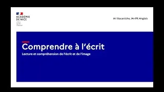 Miniature : Comprendre à l'écrit