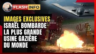 Miniature : Israël et USA frappent grande usine de gaz en Iran, alerte au Golfe