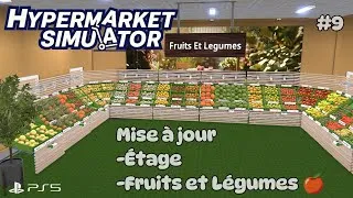 Miniature : HyperMarket Simulator -MAJ Fruits et Légumes 🍎 /Étage🪜 #9 (PS5) [FR]