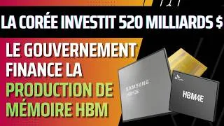 Miniature : La Corée du Sud mobilise 520 milliards de dollars pour sécuriser son leadership dans la mémoire IA