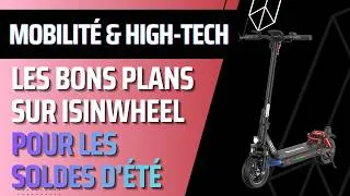 Miniature : Soldes d'été 2026 iSinWheel les bons plans trottinettes & vélos électriques urbains & tout-terrain