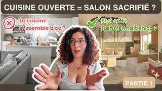 Miniature : cuisine ouverte:  comment séparer sans sacrifier le salon ?
