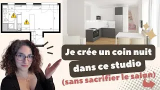 Miniature : Astuce petit appart : comment créer un coin nuit dans un studio 33m² sans perdre de l'espace