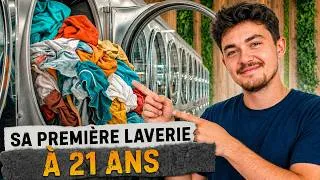 Miniature : Zéro patron, 21 ans sa première laverie. Le parcours de Micka